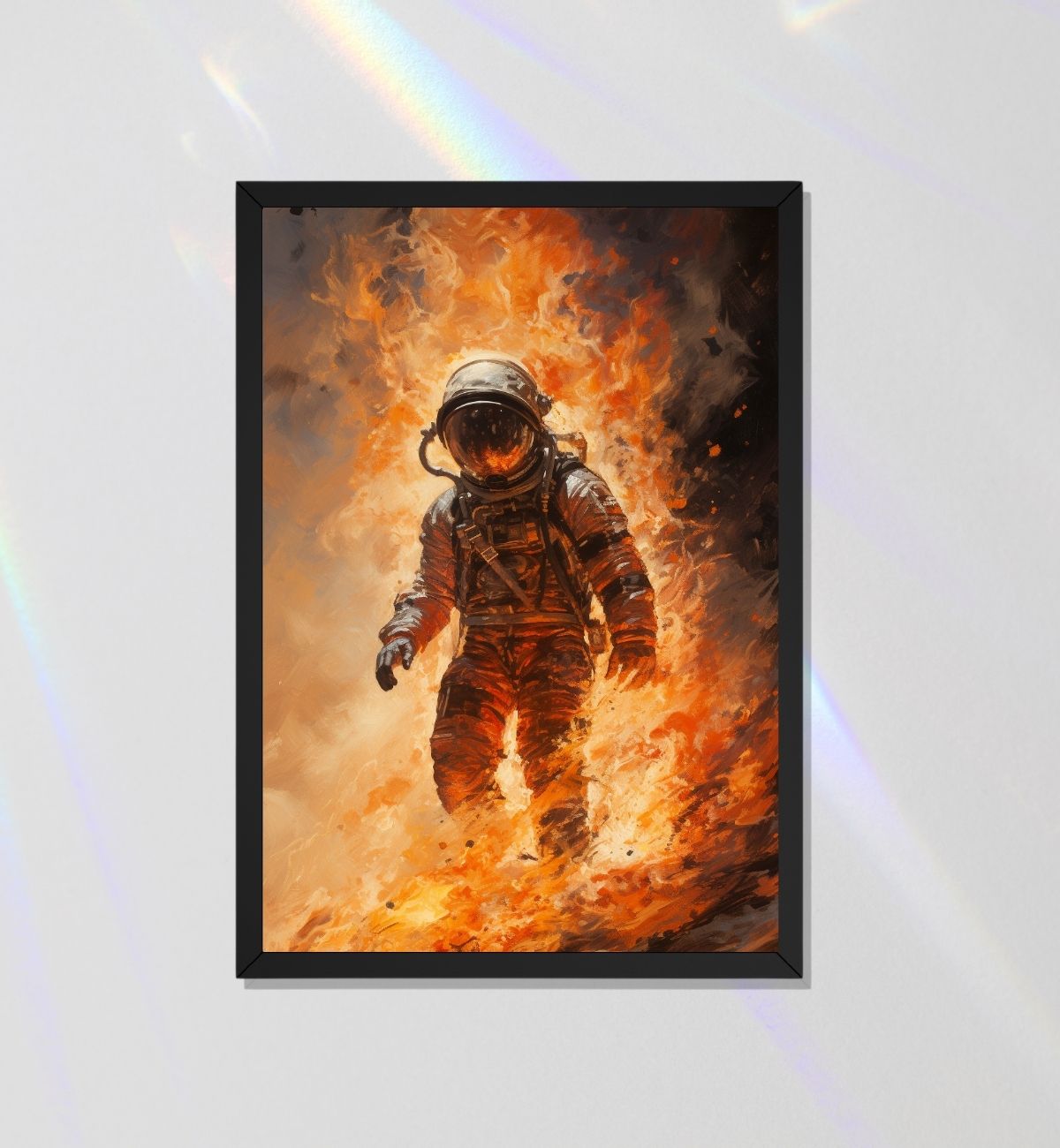 Astronot ve Alev