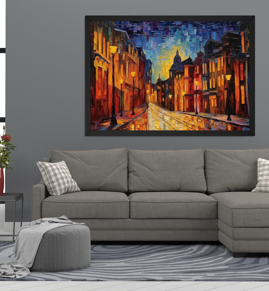 Fırça Darbesiyle Sokak