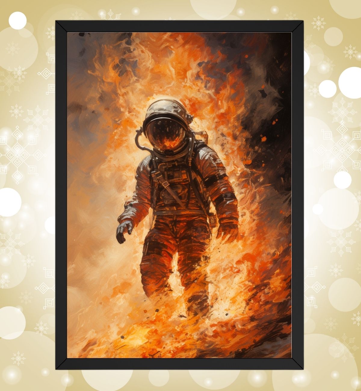 Astronot ve Alev