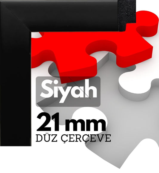 21 mm Çerçeve - SİYAH